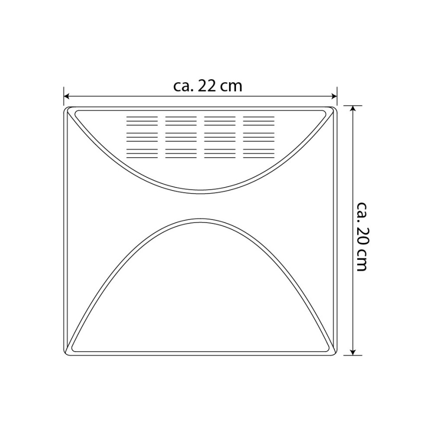 Numero civico solare LED LED/3x0,1W/2,4V 1200 mAh IP44