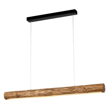 Lampadario a sospensione con filo LED dimmerabile LUCAS LED/25,5W/230V pino
