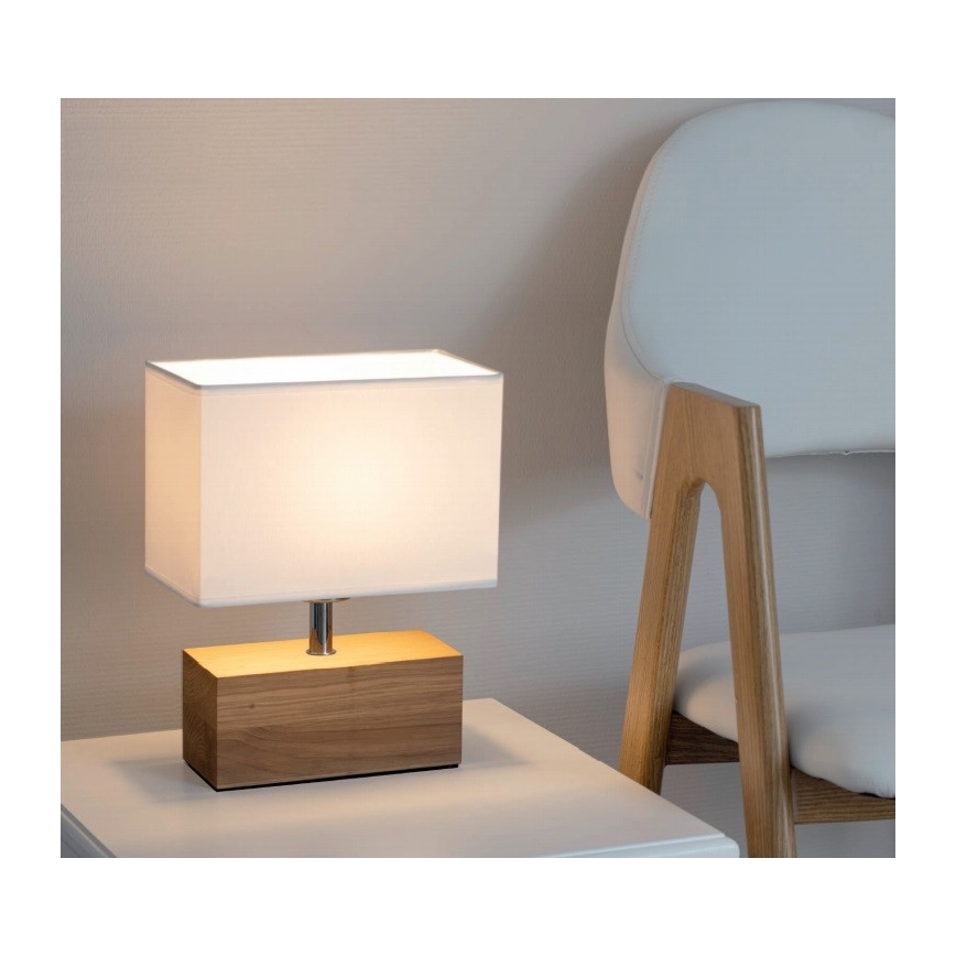 Lampada da tavolo THEO 1xE27/25W/230V - certificato FSC