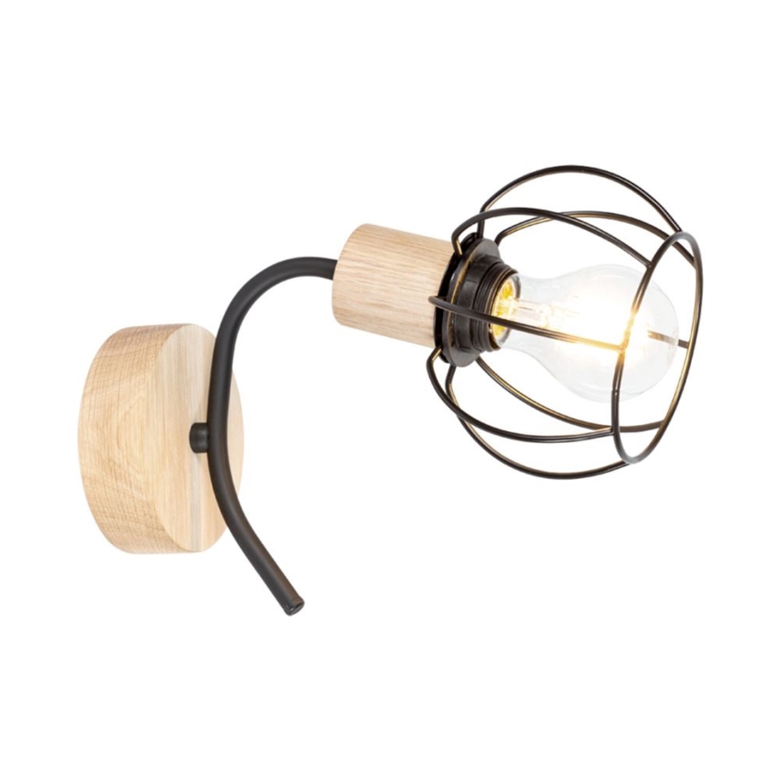 Applique da parete VIVIANE 1xE27/60W/230V rovere