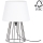 Spot-Light -  Lampada da tavolo MANGOO 1xE27/40W/230V bianca/nera