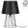 Spot-Light - Lampada da tavolo MANGOO 1xE27/40W/230V nera