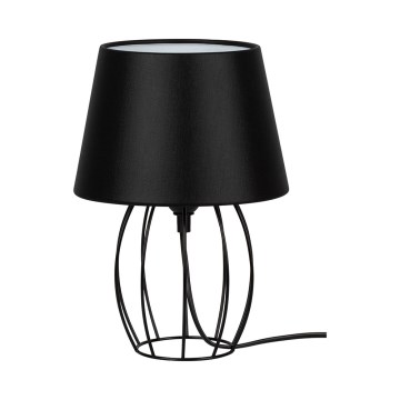 Spot-Light - Lampada da tavolo MANGOO 1xE27/40W/230V nero