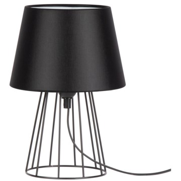 Spot-Light - Lampada da tavolo MANGOO 1xE27/40W/230V nero