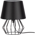Spot-Light - Lampada da tavolo MANGOO 1xE27/40W/230V nero