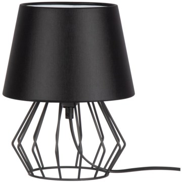 Spot-Light - Lampada da tavolo MANGOO 1xE27/40W/230V nero