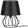 Spot-Light - Lampada da tavolo MANGOO 1xE27/40W/230V nero