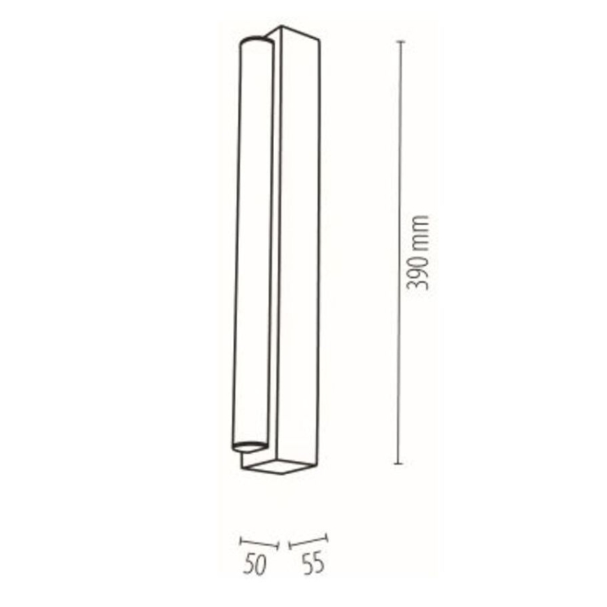 Illuminazione a LED per specchi da bagno AQUAVIVA LED/6W/230V 39 cm IP44 quercia