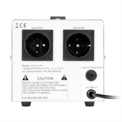 Stabilizzatore di tensione 130-260V