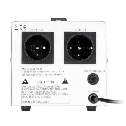 Stabilizzatore di tensione 130-260V