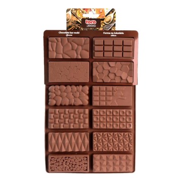 Stampo in silicone per cioccolato TORO marrone