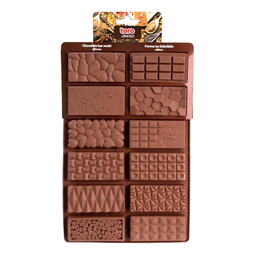 Stampo in silicone per cioccolato TORO marrone