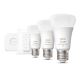 Starter pack Philips Hue WHITE AND COLOR AMBIANCE 3xE27/9W 2000-6500K + dispositivo di interconnessione