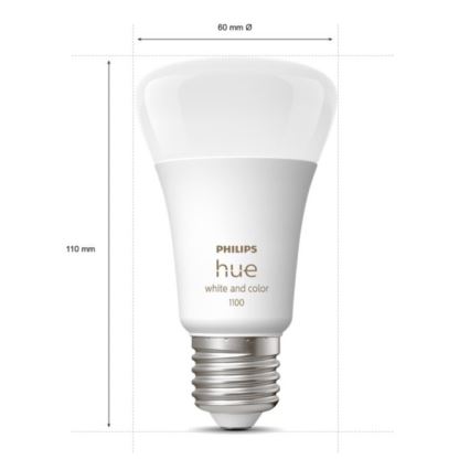 Starter pack Philips Hue WHITE AND COLOR AMBIANCE 3xE27/9W 2000-6500K + dispositivo di interconnessione