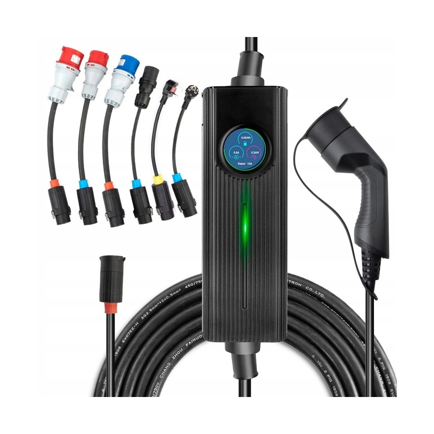 Stazione di ricarica da viaggio per auto elettriche 32A 16kW