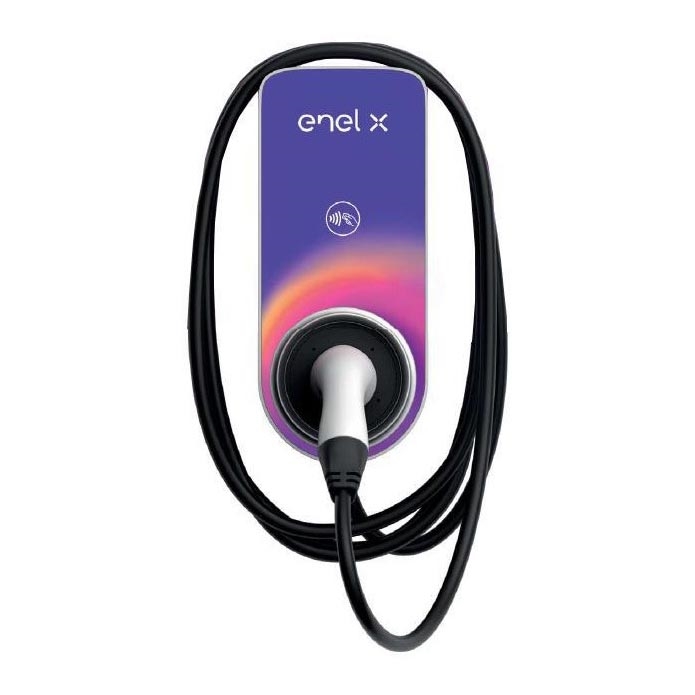 Stazione di ricarica per auto elettriche Enel X JuiceBox 22kW/400V IP55 Wi-Fi