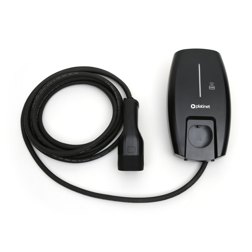 Stazione di ricarica per auto elettriche EV/PEV AC Type 2 11kW/400V/16A 7m Wi-Fi IP65