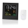 Stazione meteo con display LCD a colori 230V/3xAAA + 2xAA nero