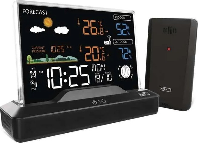 Stazione meteo wireless 5V/2xAAA + 2xAAA