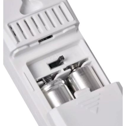 Stazione meteo wireless con sveglia 2xAAA + 2xAA bianco