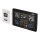 Stazione meteo wireless con sveglia 5V/3xAAA + 2xAAA nero
