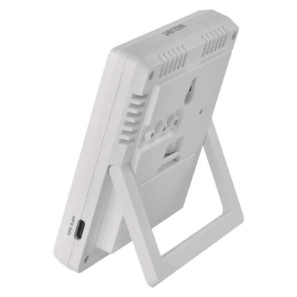 Stazione meteorologica 5V, 2xAAA + 2xAAA, nera