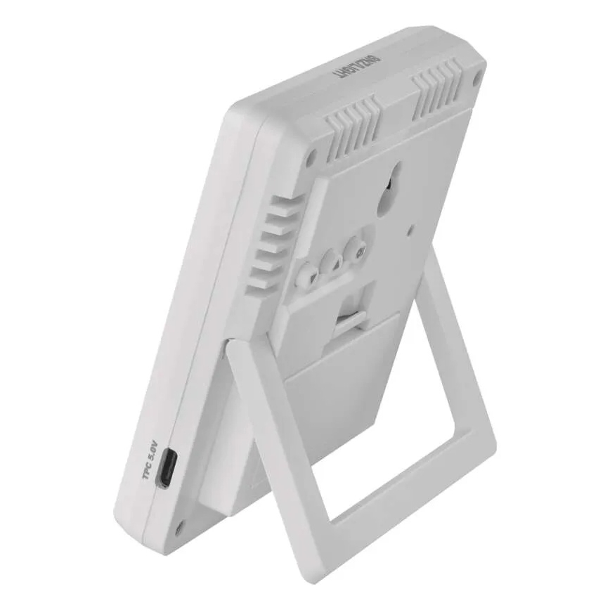 Stazione meteorologica 5V, 2xAAA + 2xAAA, nera