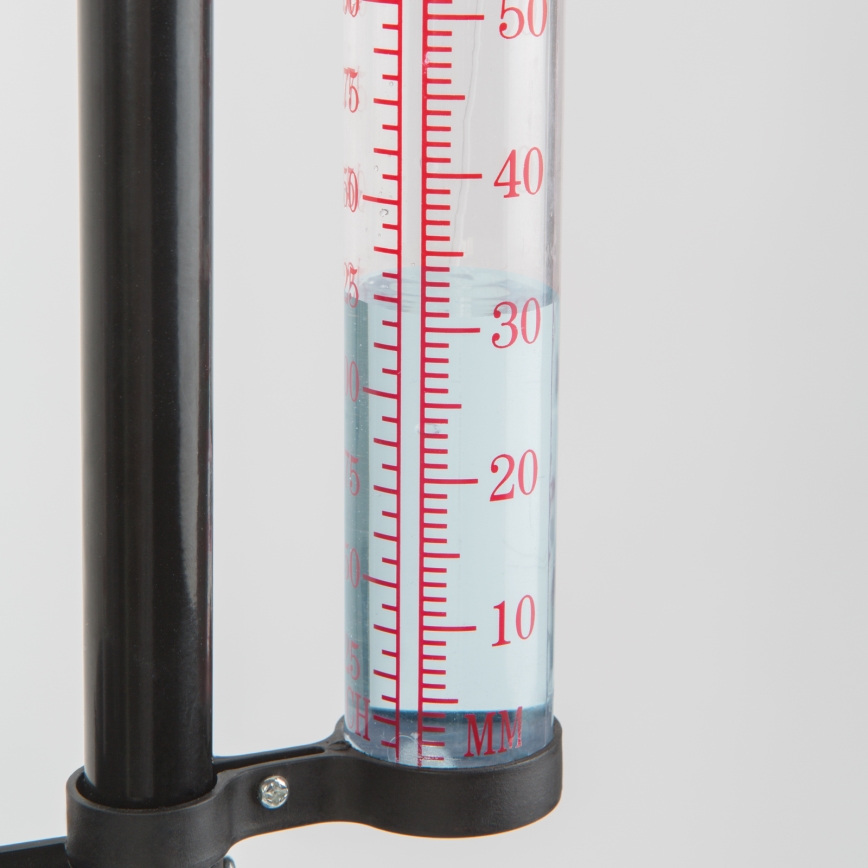 Stazione meteorologica da giardino 3 in 1 145 cm nera
