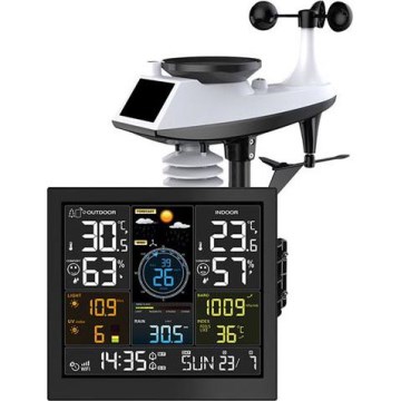 Stazione meteorologica professionale con display LCD 5V/2xAA + 3xAAA Wi-Fi