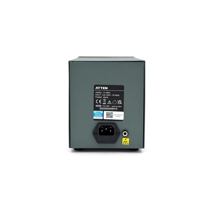 Stazione saldante e ad aria calda con display LCD 800W/230V