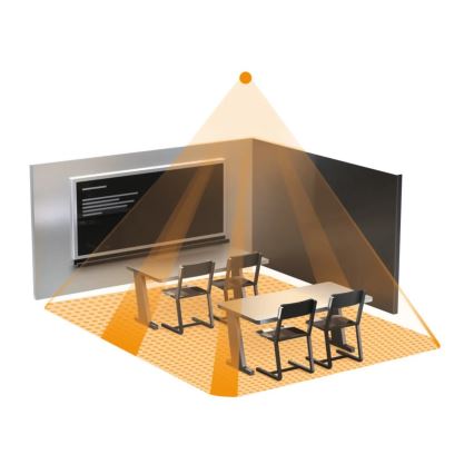 Steinel 000356 - Rilevatore di presenza IR Quattro 8m COM2 bianco