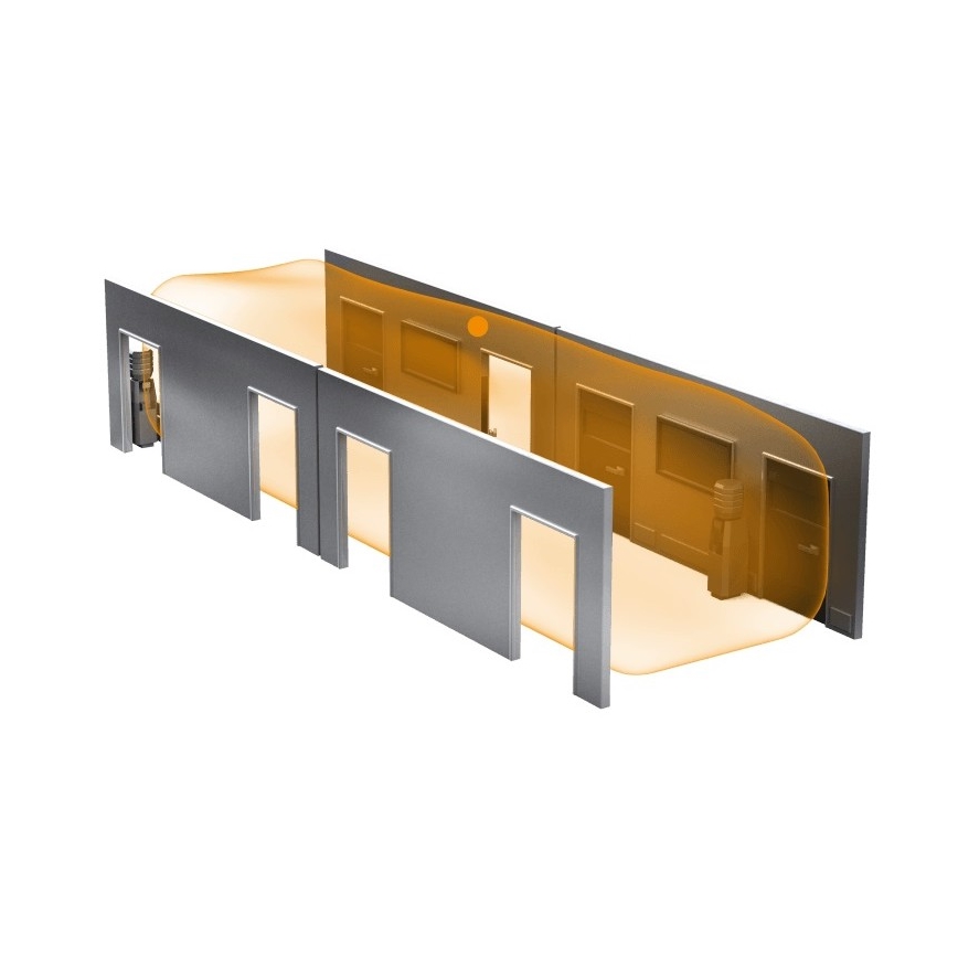 Steinel 002978 - Rilevatore di presenza DUAL HF bianco