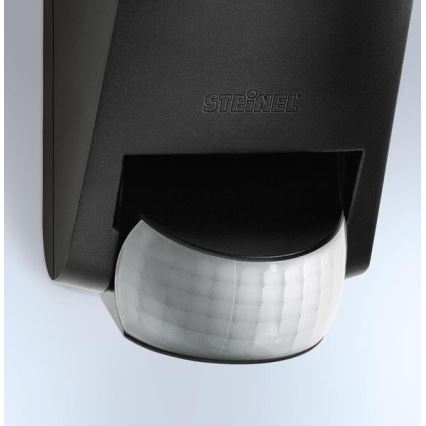 STEINEL 005535 - Applique da esterno con sensore L585S 1xE27/60W nero IP44