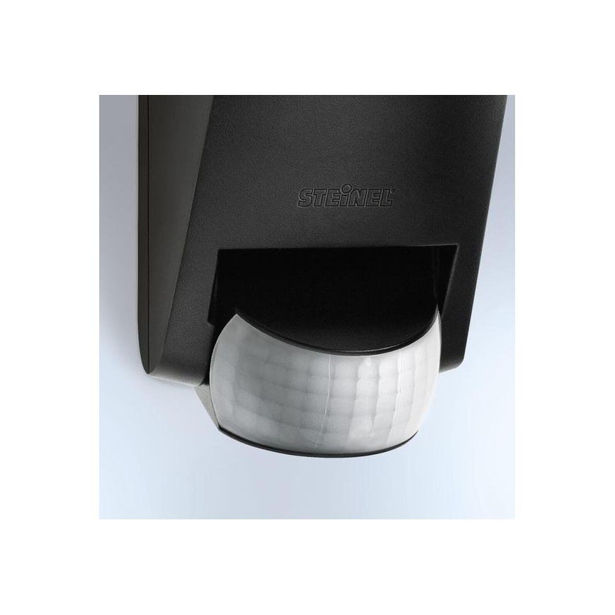 STEINEL 005535 - Applique da esterno con sensore L585S 1xE27/60W nero IP44