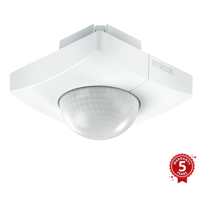 STEINEL 033460 - Sensore di movimento da incasso IS 3360 COM1 bianco