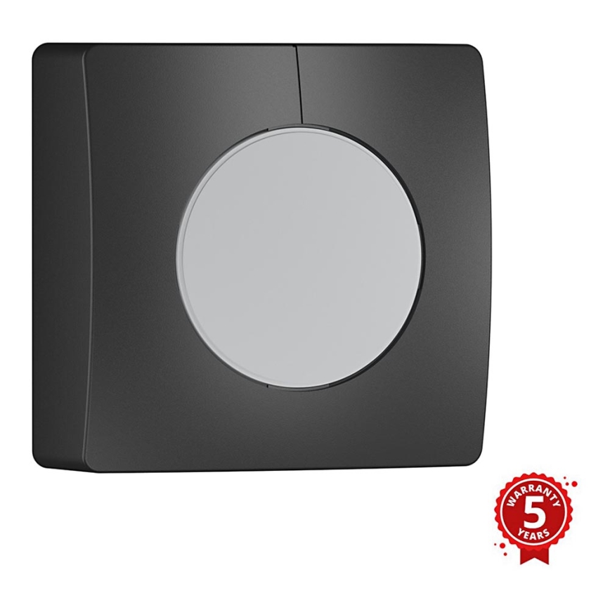 STEINEL 033729 - Interruttore crepuscolare esterno NightMatic 5000-3 DALI nero IP54