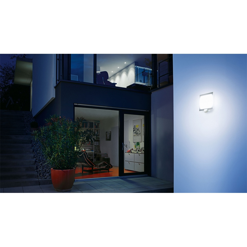 STEINEL 035693 - Lampada da esterno con sensore L20 1xE27/60W/230V