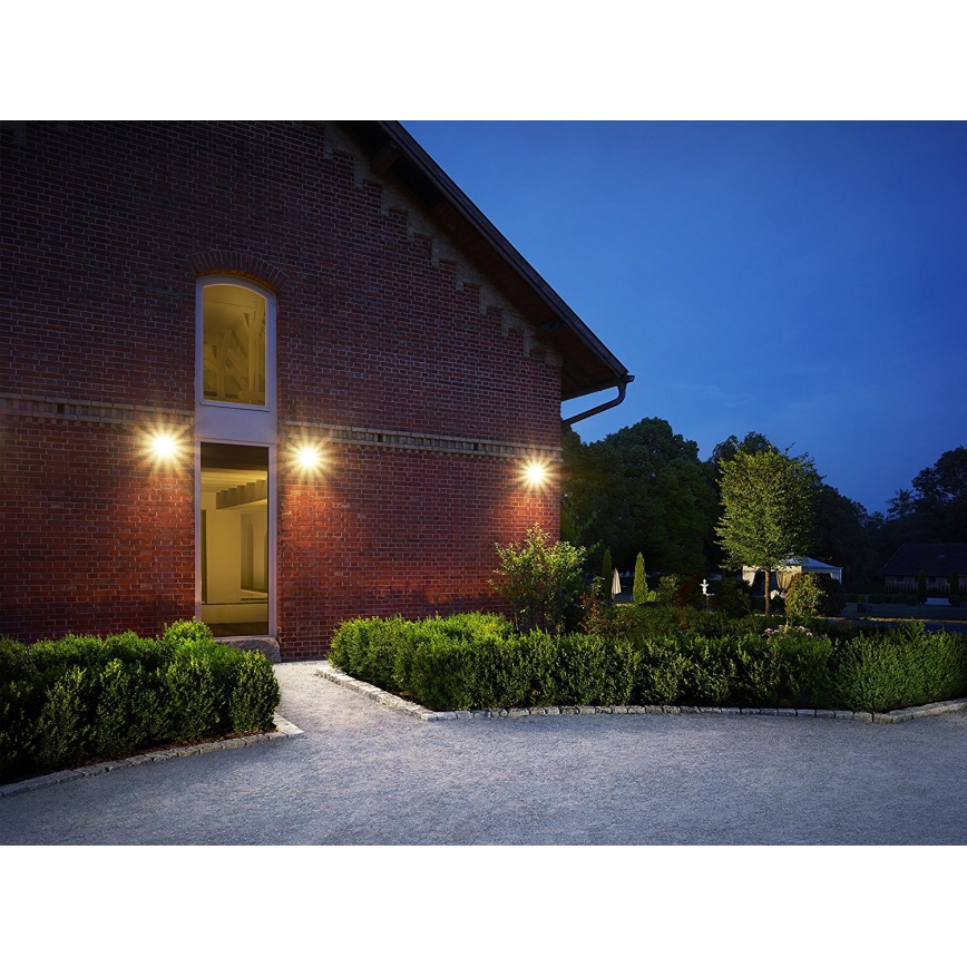 Steinel 052546 - Proiettore LED con sensore LS150LED LED/20,5W/230V nero IP44