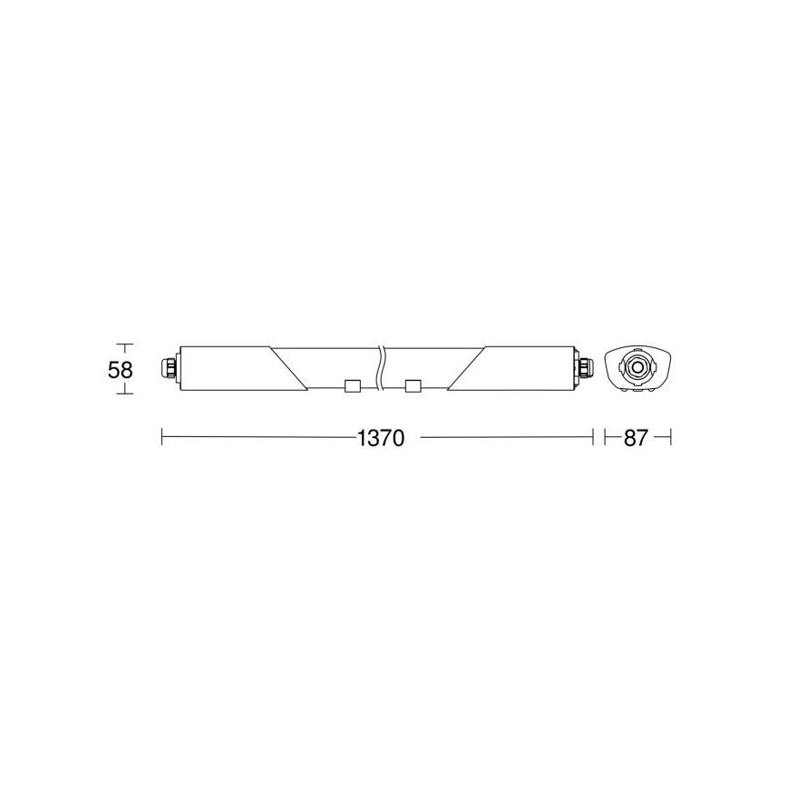 Steinel 052904 - Lampada tecnica LED RS LED/30W/230V IP66 4000K