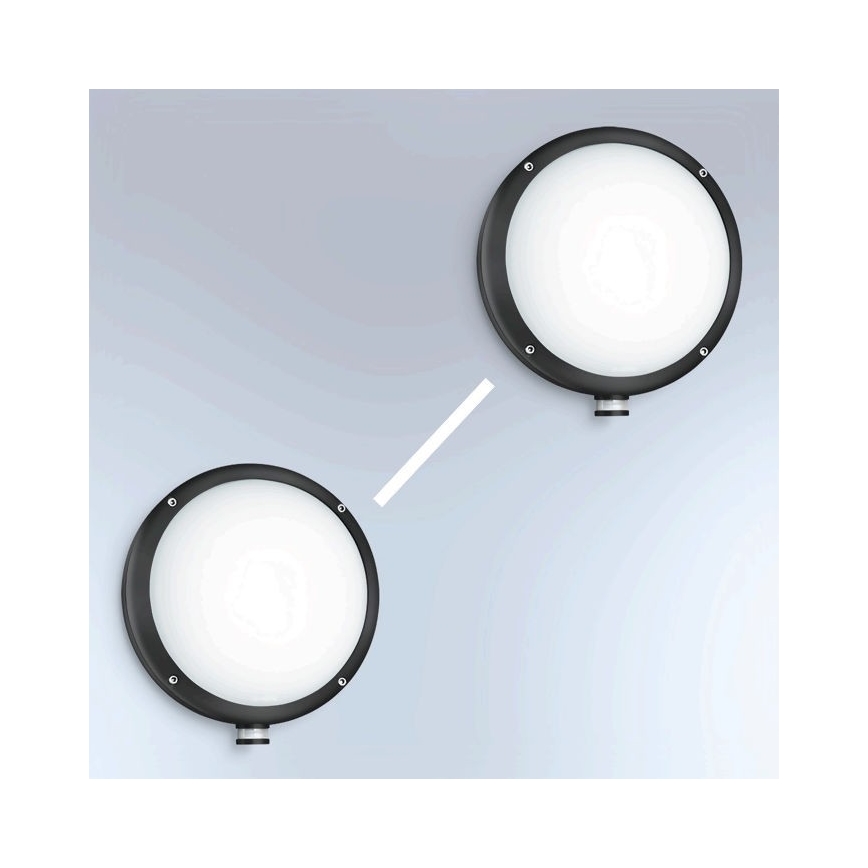 STEINEL 053079 - LED Applique da esterno con sensore L330 LED/9W/230V 3000K IP44