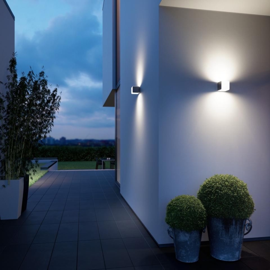 Steinel 055493 - Lampada LED da esterno con sensore L 830 LED/9.5W/230V IP44 antracite