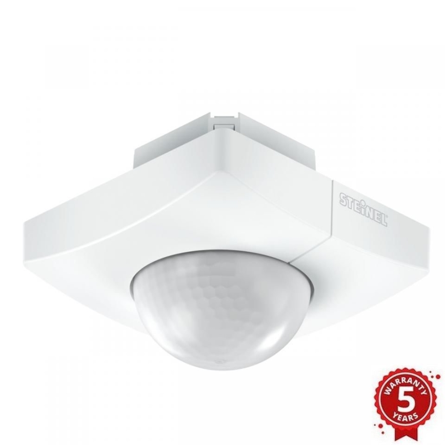 Steinel 057282 - Sensore di movimento IS 345 DALI-2 IPD quadrato bianco