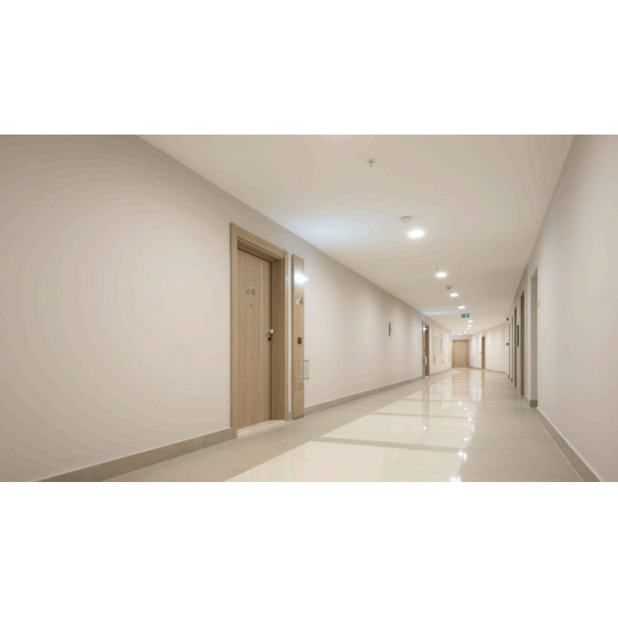 Steinel 057282 - Sensore di movimento IS 345 DALI-2 IPD quadrato bianco