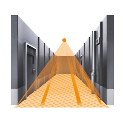 Steinel 057282 - Sensore di movimento IS 345 DALI-2 IPD quadrato bianco