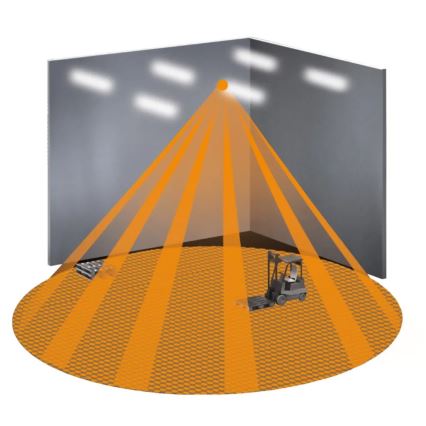 Steinel 057374 - Sensore di movimento IS 3360 MX Highbay DALI-2 IP54 bianco