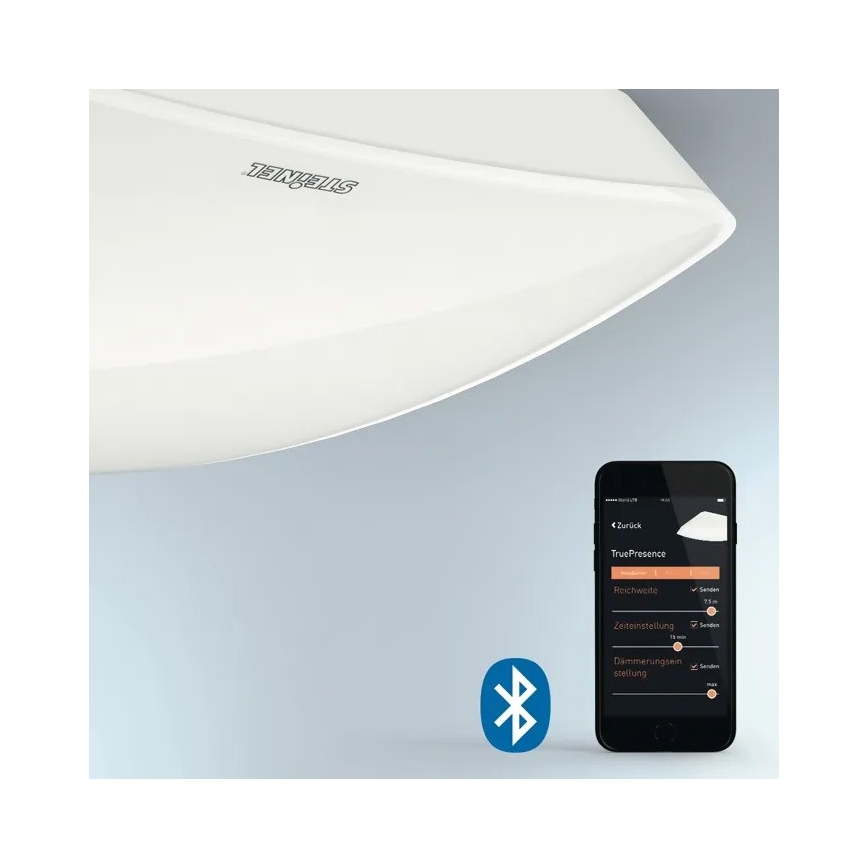 Steinel 057930 - Rilevatore di presenza TRUE PRESENCE COM2 bianco IP54