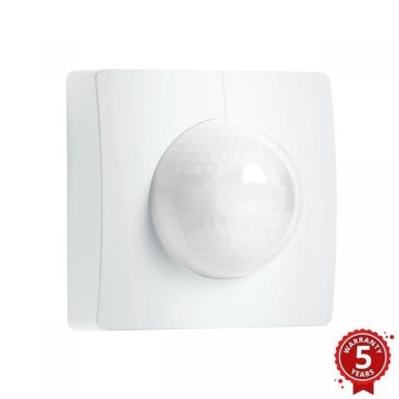 Steinel 058135 - Sensore di movimento IS 3180 V3 KNX IP54 quadrato bianco