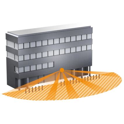 Steinel 058135 - Sensore di movimento IS 3180 V3 KNX IP54 quadrato bianco