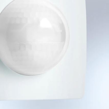 Steinel 058135 - Sensore di movimento IS 3180 V3 KNX IP54 quadrato bianco