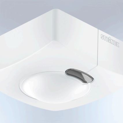 Steinel 058210 - Sensore di movimento HF 3360 V3 KNX IP54 quadrato bianco